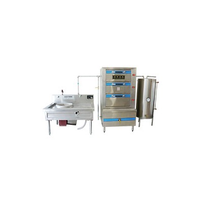 燃煤单炒带蒸汽节能灶