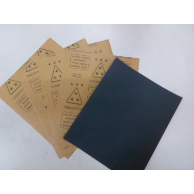 三星水砂纸/碳化硅砂纸/进口原料砂纸 锋利耐磨23*28cm