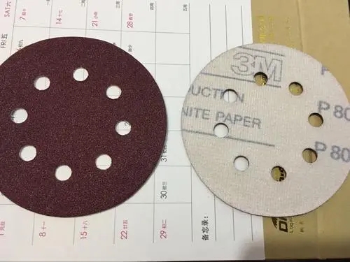无锡3M圆盘砂纸 背绒砂纸厂家 拉绒砂纸磨片