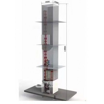 井道施工升降机1