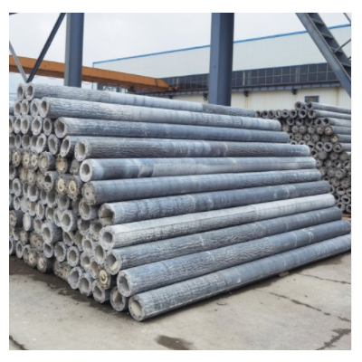 空心预应力离心管桩仿木桩河道护岸c60c80建统