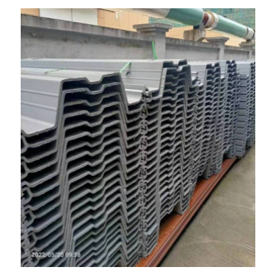 塑钢组合板桩高分子塑料高强度护岸板桩建统