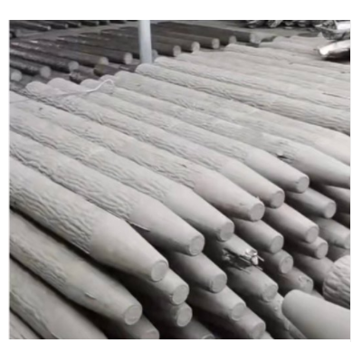 实心混凝土预制高强度河道护岸白甸仿木桩C30建统