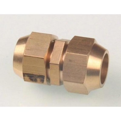 扩口式端直通管接头